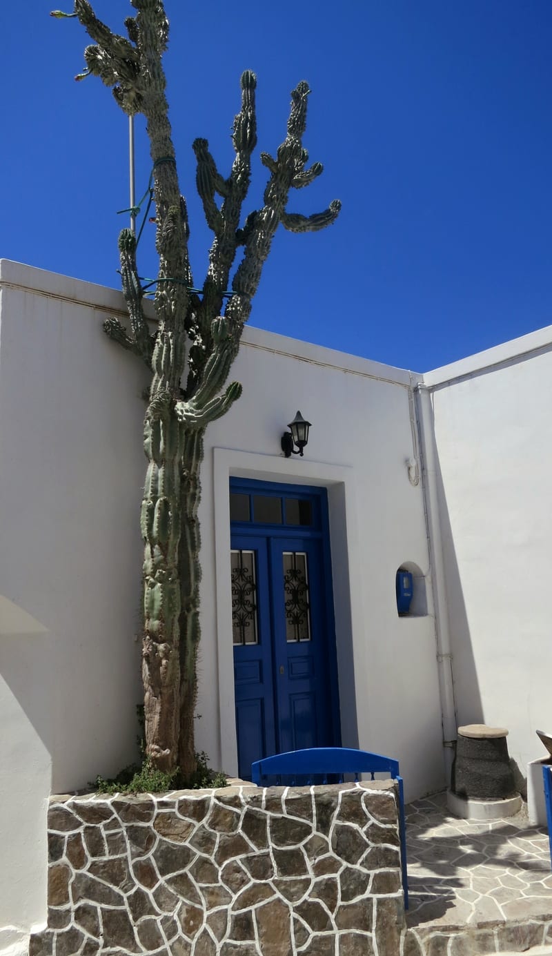 Hilltop Plaka village on Milos